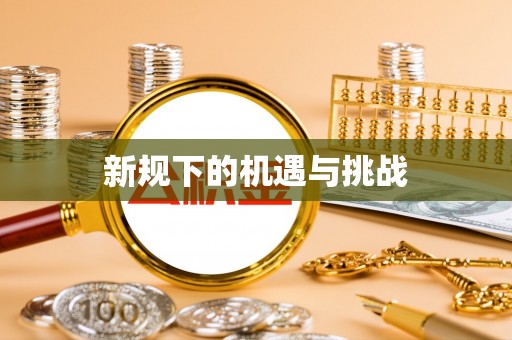 松江新规下的机遇与挑战