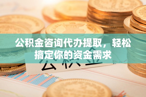 新野公积金咨询代办提取，轻松搞定你的资金需求