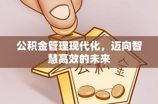明水公积金管理现代化，迈向智慧高效的未来