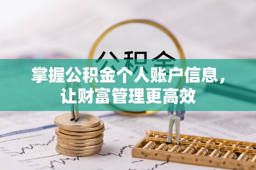 毕节掌握公积金个人账户信息，让财富管理更高效