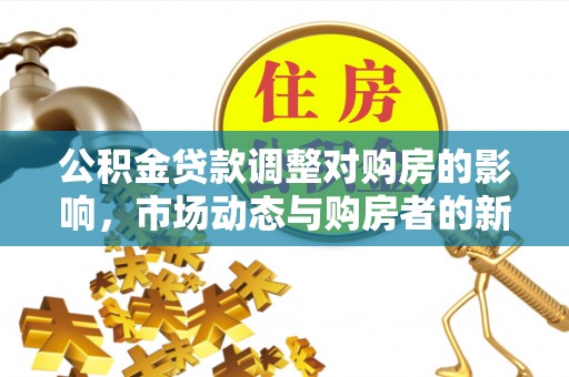 湛河公积金贷款调整对购房的影响，市场动态与购房者的新选择