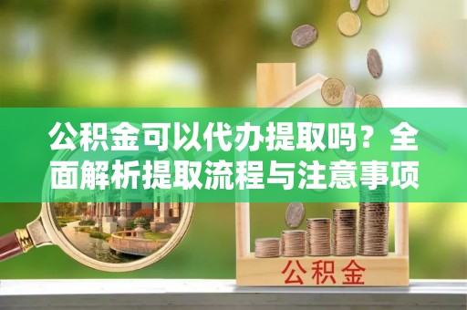 龙陵公积金可以代办提取吗？全面解析提取流程与注意事项
