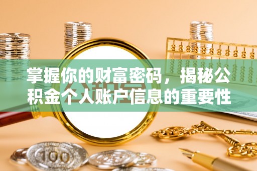 丽江掌握你的财富密码，揭秘公积金个人账户信息的重要性