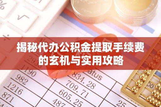 丽江揭秘代办公积金提取手续费的玄机与实用攻略