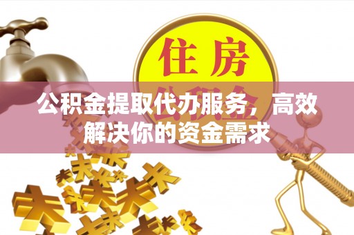 盐津公积金提取代办服务，高效解决你的资金需求