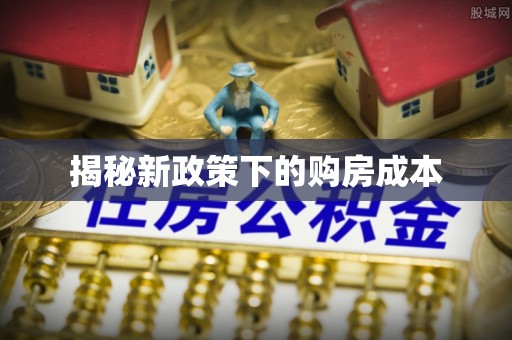 召陵揭秘新政策下的购房成本