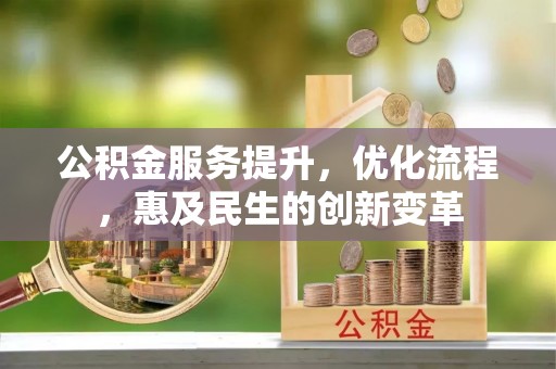 饶河公积金服务提升，优化流程，惠及民生的创新变革