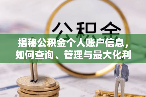 墨江揭秘公积金个人账户信息，如何查询、管理与最大化利用