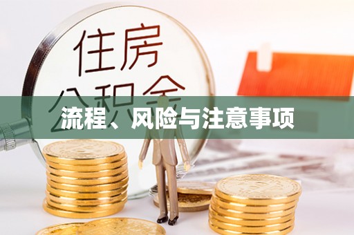中正流程、风险与注意事项